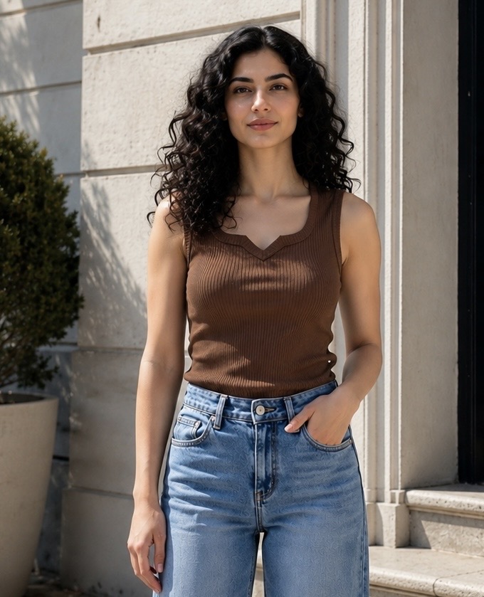 تاپ کبریتی یقه هفت